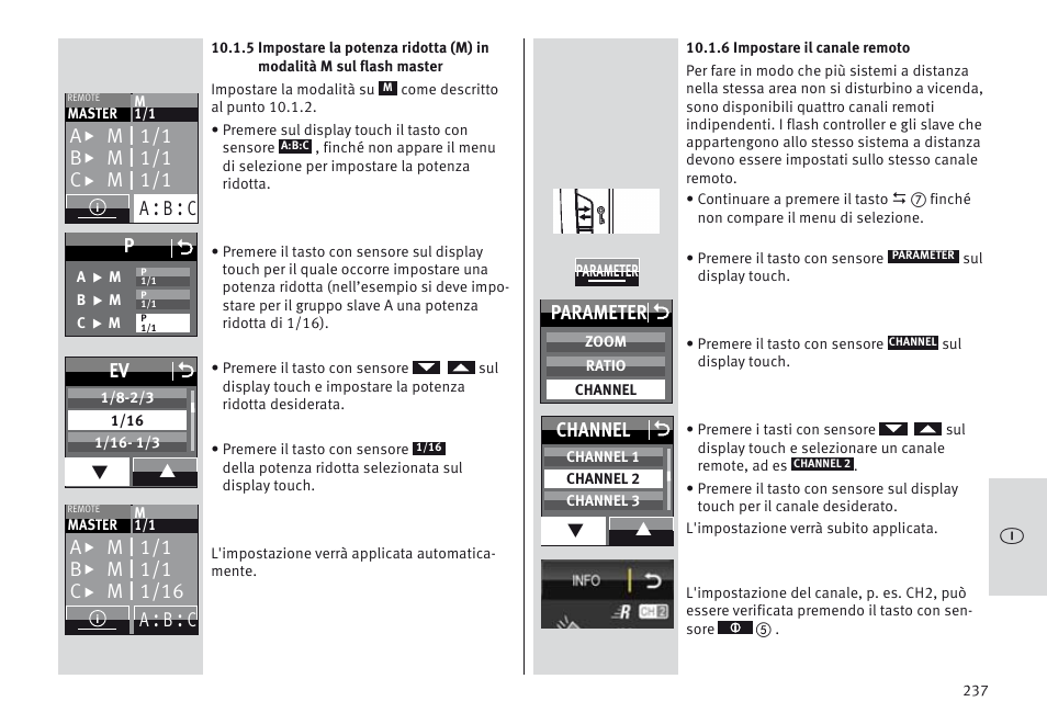 Metz MECABLITZ 64 AF-1 digital Canon User Manual | Page 237 / 326