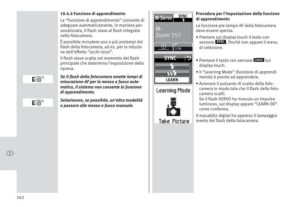 Metz MECABLITZ 64 AF-1 digital Canon User Manual | Page 242 / 326