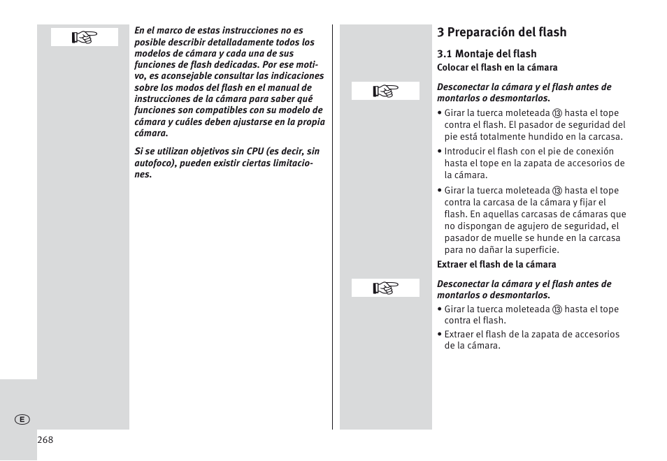 Metz MECABLITZ 64 AF-1 digital Canon User Manual | Page 268 / 326