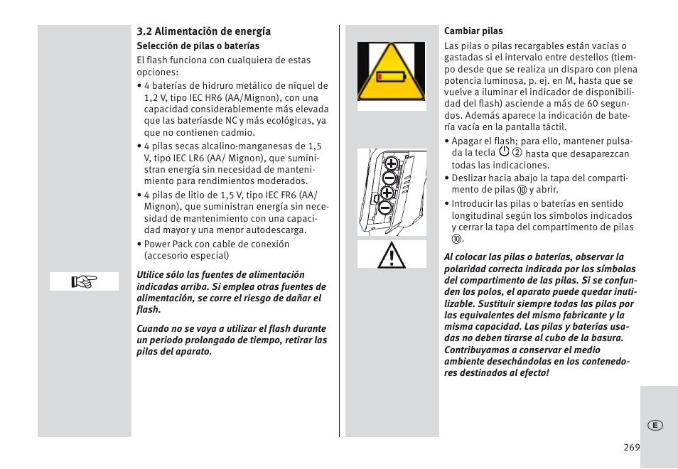 Metz MECABLITZ 64 AF-1 digital Canon User Manual | Page 269 / 326