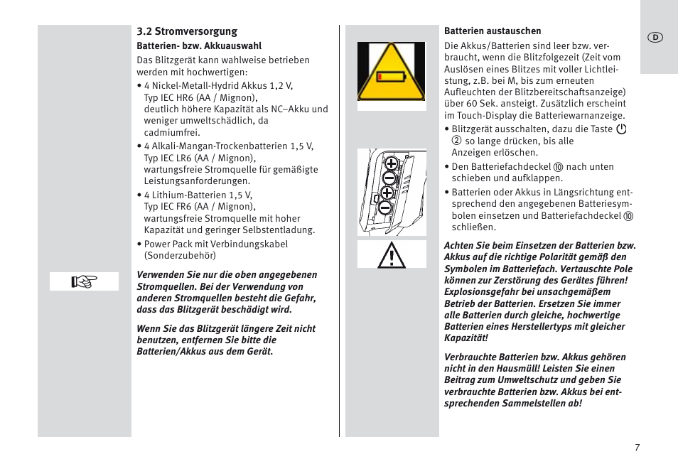 Metz MECABLITZ 64 AF-1 digital Canon User Manual | Page 7 / 326