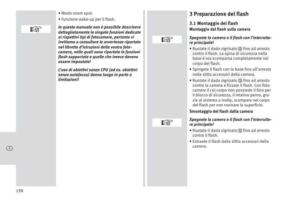 Metz MECABLITZ 64 AF-1 digital Olympus User Manual | Page 198 / 302