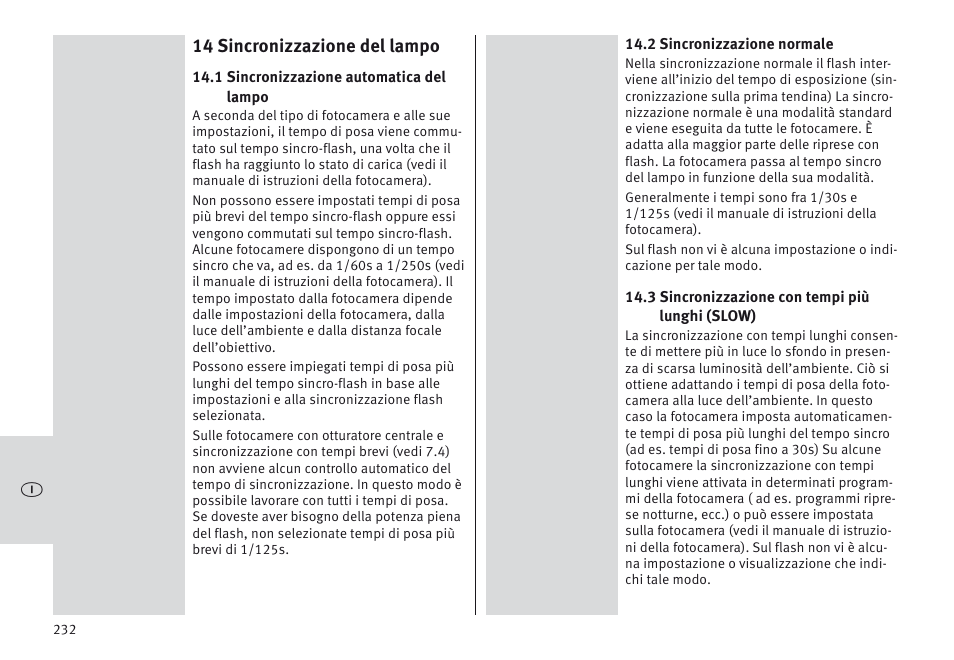 Metz MECABLITZ 64 AF-1 digital Olympus User Manual | Page 232 / 302