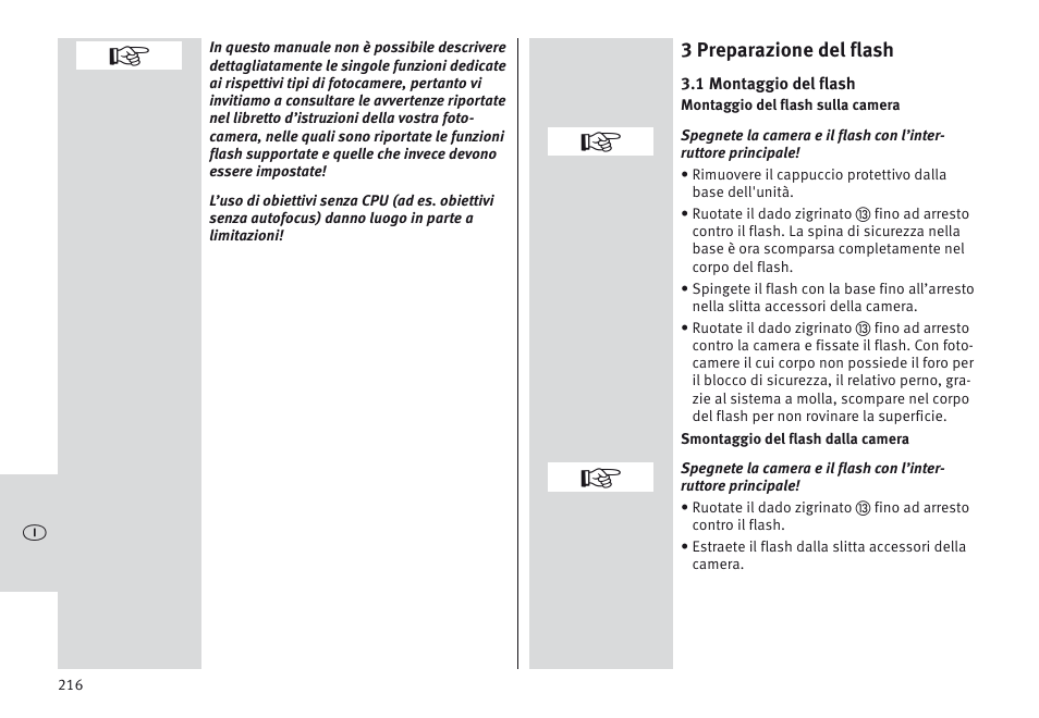 Metz MECABLITZ 64 AF-1 digital Sony User Manual | Page 216 / 326