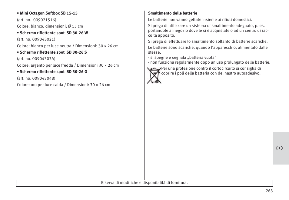 Metz MECABLITZ 64 AF-1 digital Sony User Manual | Page 263 / 326
