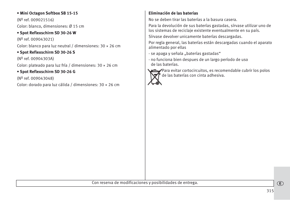 Metz MECABLITZ 64 AF-1 digital Sony User Manual | Page 315 / 326