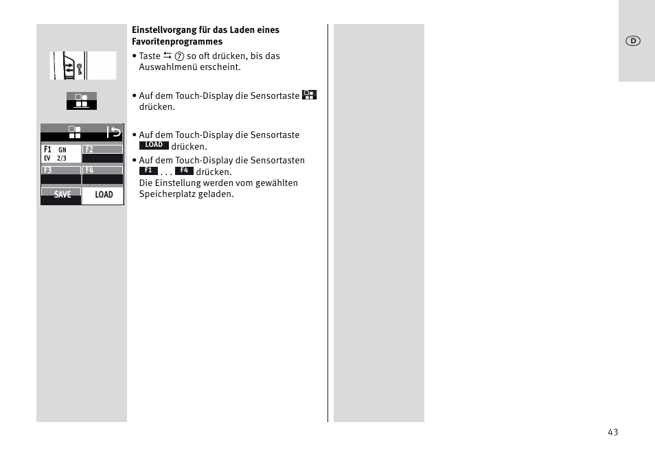 Metz MECABLITZ 64 AF-1 digital Sony User Manual | Page 43 / 326