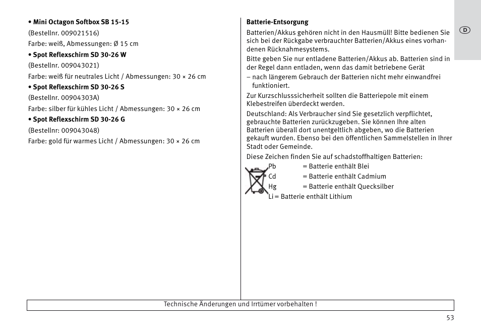 Metz MECABLITZ 64 AF-1 digital Sony User Manual | Page 53 / 326