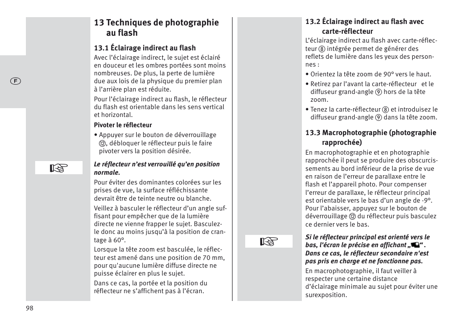 Metz MECABLITZ 64 AF-1 digital Sony User Manual | Page 98 / 326