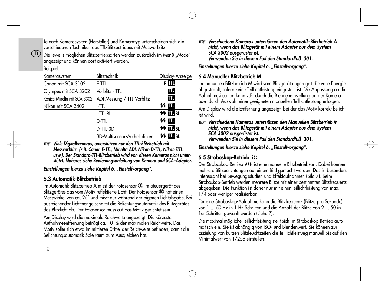 Metz MECABLITZ 76 MZ-5 digital User Manual | Page 10 / 146