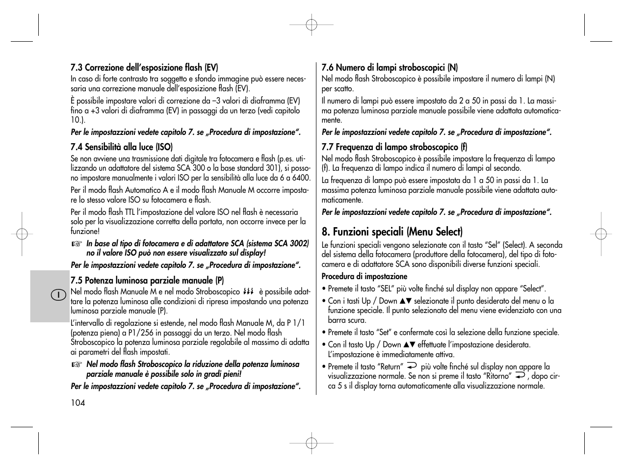 Metz MECABLITZ 76 MZ-5 digital User Manual | Page 104 / 146