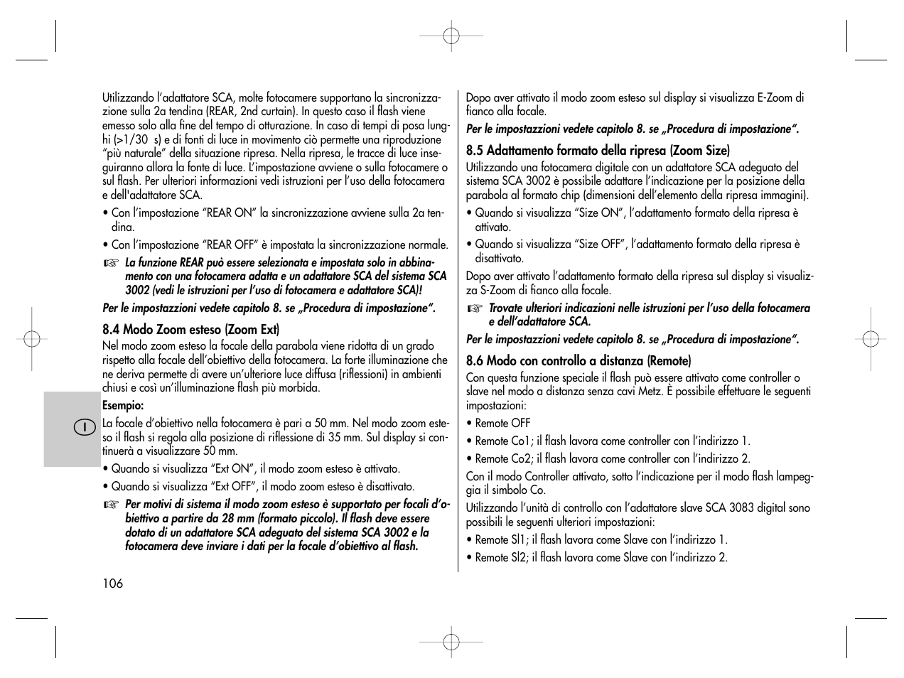 Metz MECABLITZ 76 MZ-5 digital User Manual | Page 106 / 146