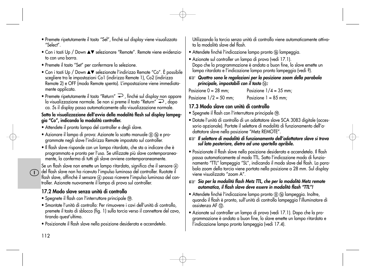 Metz MECABLITZ 76 MZ-5 digital User Manual | Page 112 / 146