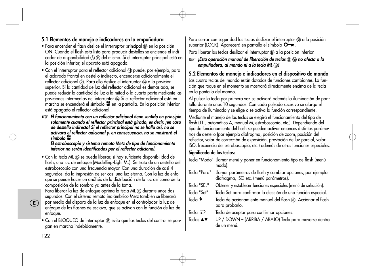 Metz MECABLITZ 76 MZ-5 digital User Manual | Page 122 / 146