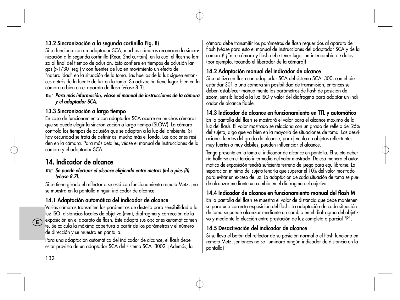 Metz MECABLITZ 76 MZ-5 digital User Manual | Page 132 / 146