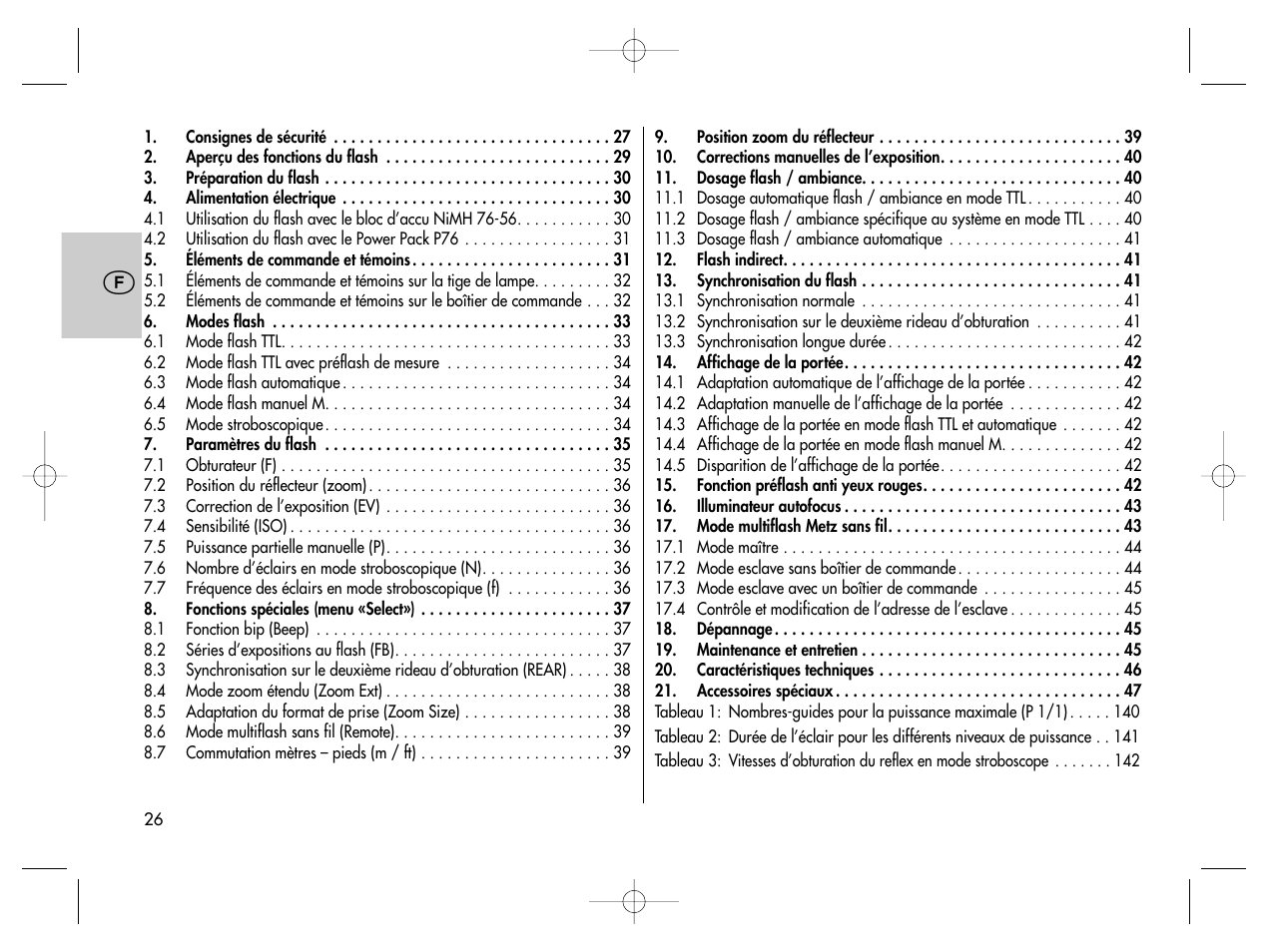 Metz MECABLITZ 76 MZ-5 digital User Manual | Page 26 / 146