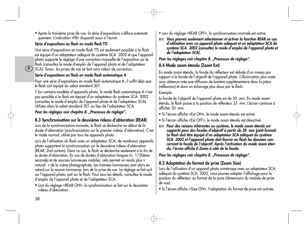 Metz MECABLITZ 76 MZ-5 digital User Manual | Page 38 / 146