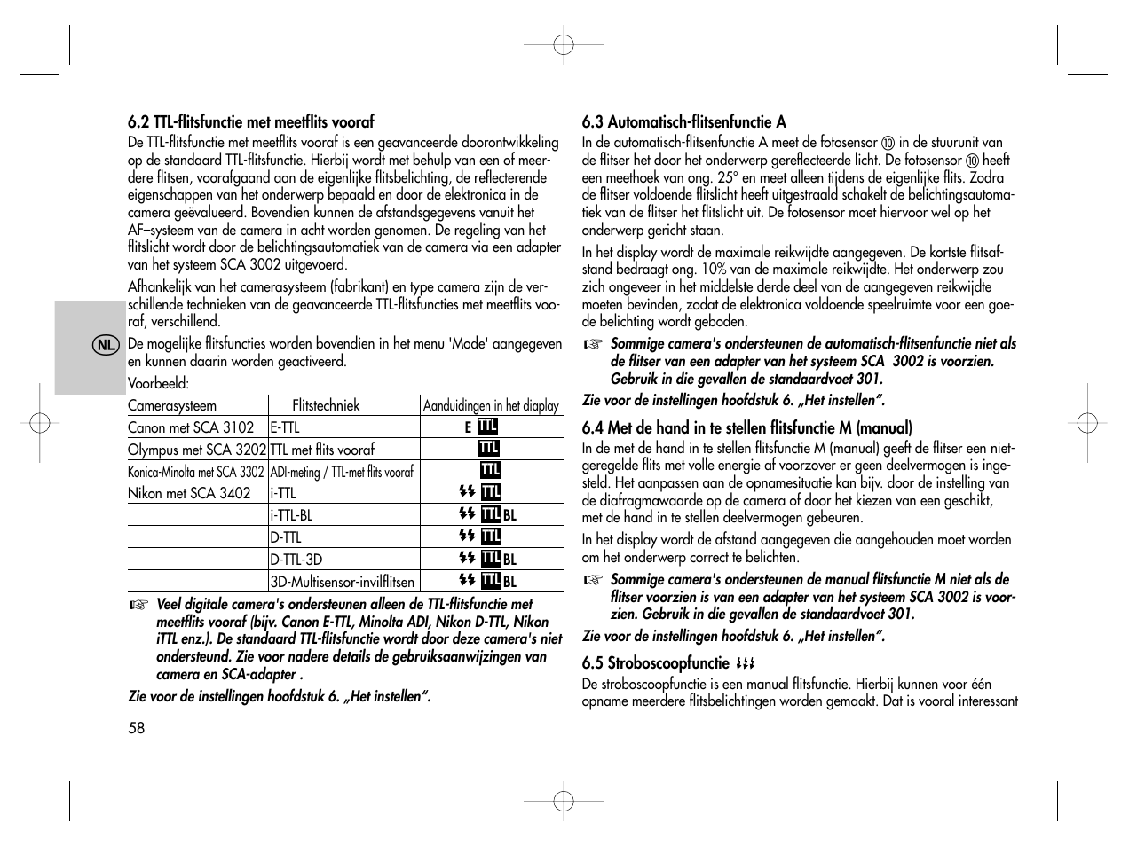 Metz MECABLITZ 76 MZ-5 digital User Manual | Page 58 / 146