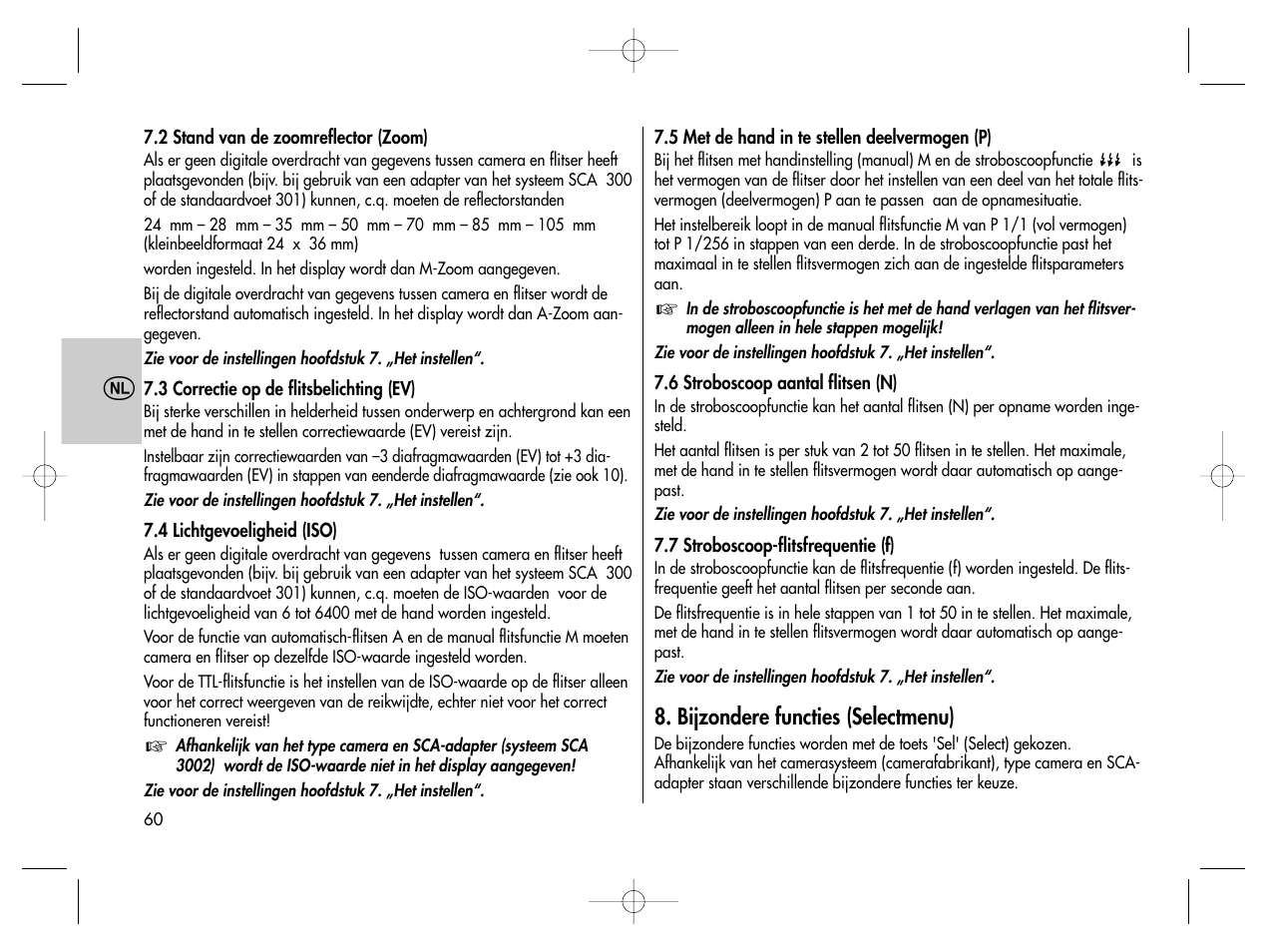 Metz MECABLITZ 76 MZ-5 digital User Manual | Page 60 / 146