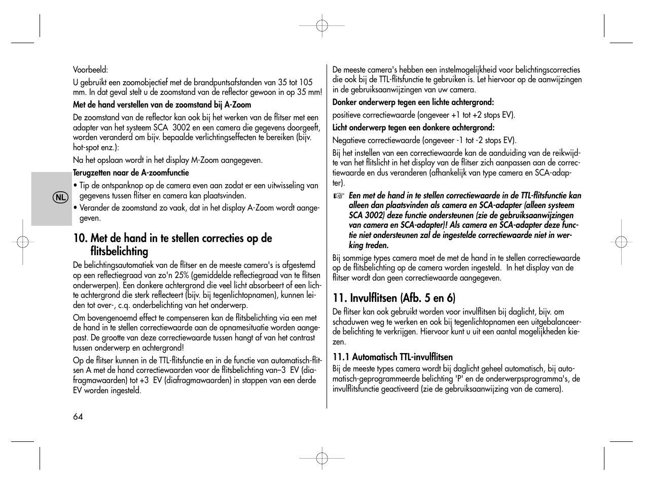 Metz MECABLITZ 76 MZ-5 digital User Manual | Page 64 / 146