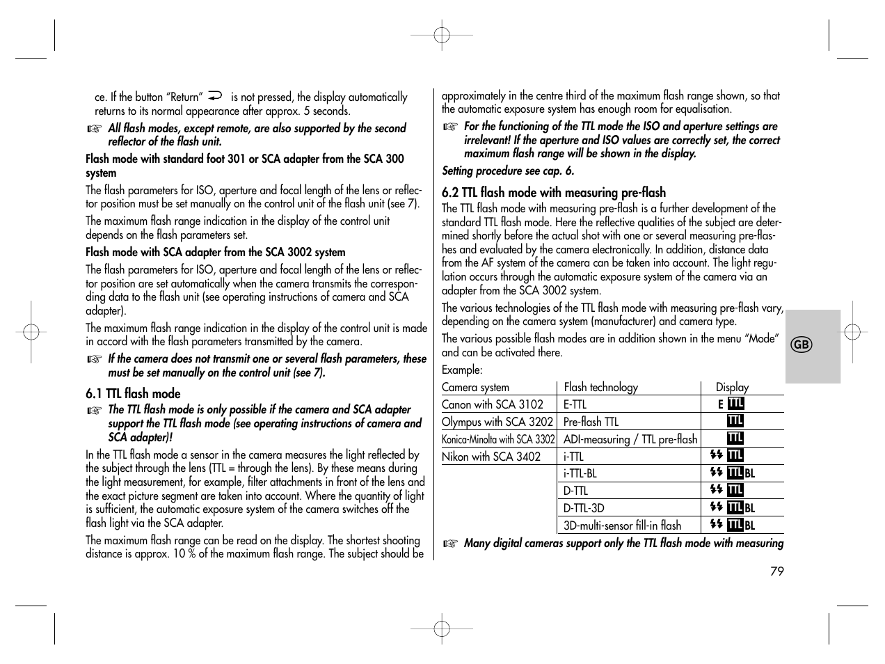 Metz MECABLITZ 76 MZ-5 digital User Manual | Page 79 / 146