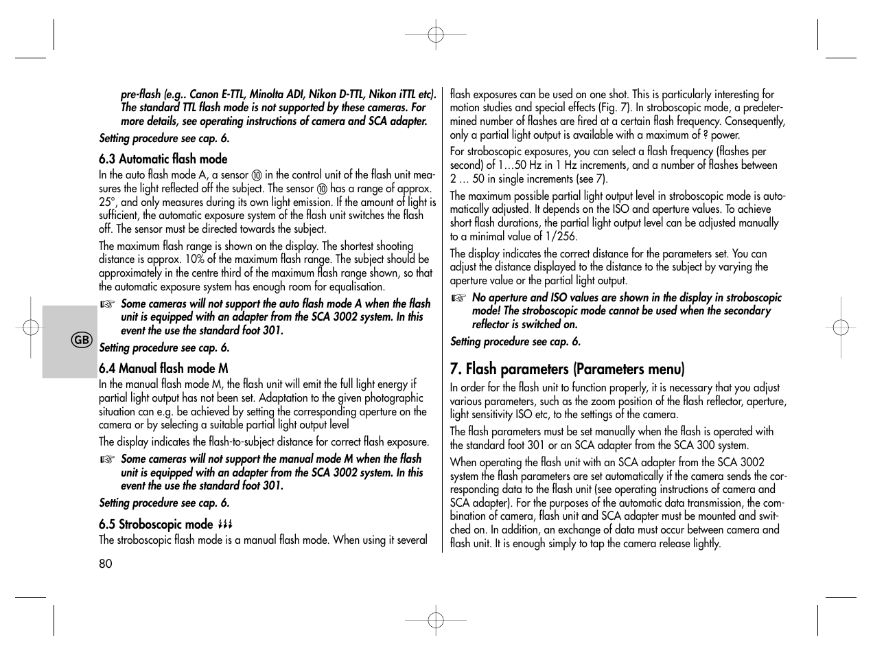 Metz MECABLITZ 76 MZ-5 digital User Manual | Page 80 / 146