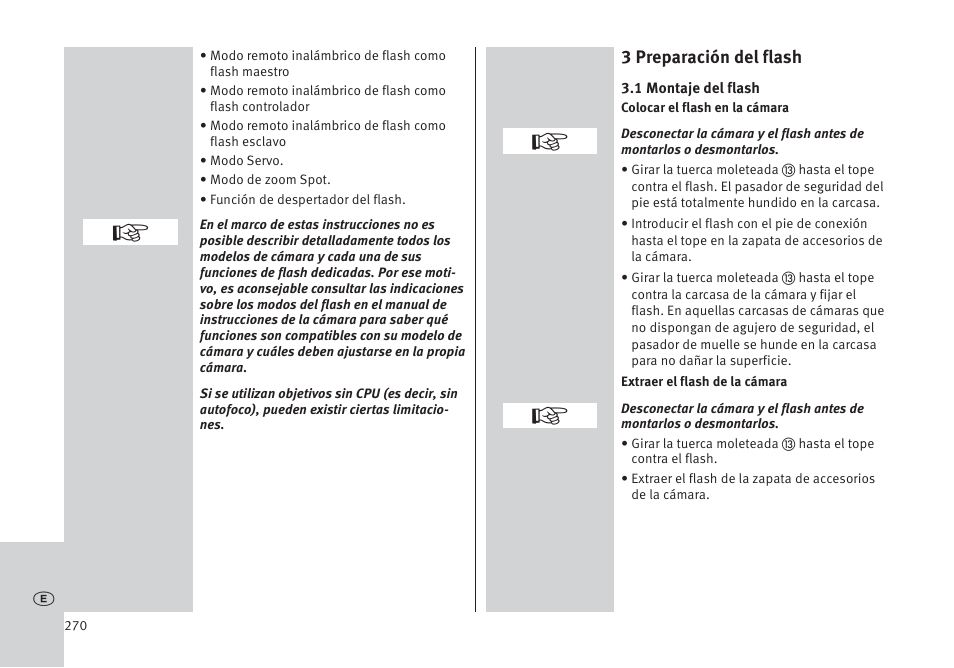 Metz MECABLITZ 64 AF-1 digital Pentax User Manual | Page 270 / 326