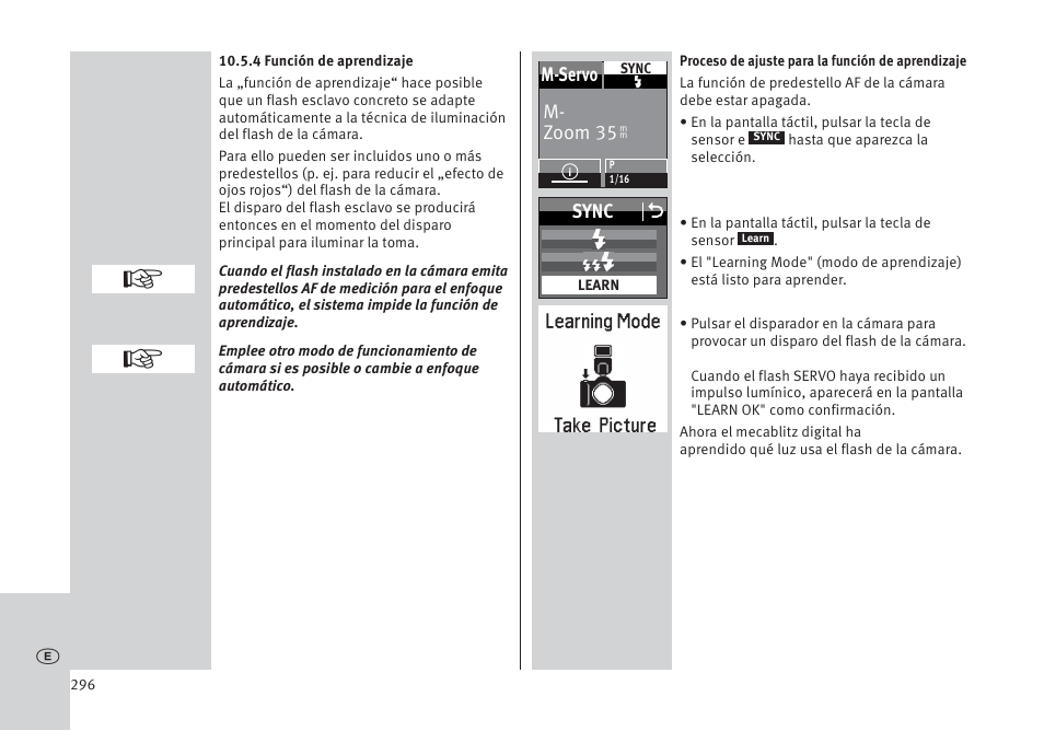 Metz MECABLITZ 64 AF-1 digital Pentax User Manual | Page 296 / 326