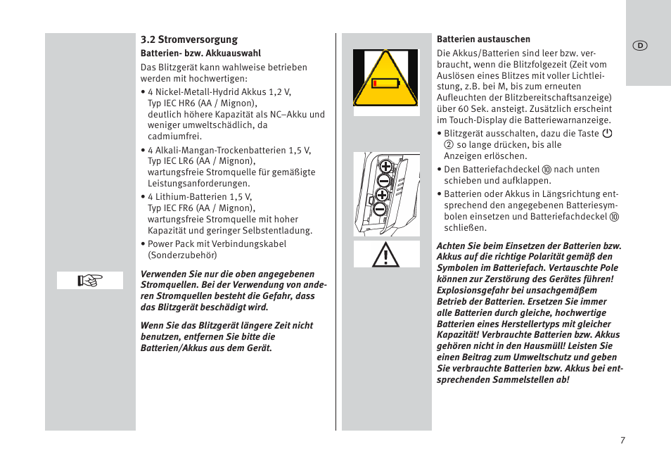 Metz MECABLITZ 64 AF-1 digital Pentax User Manual | Page 7 / 326