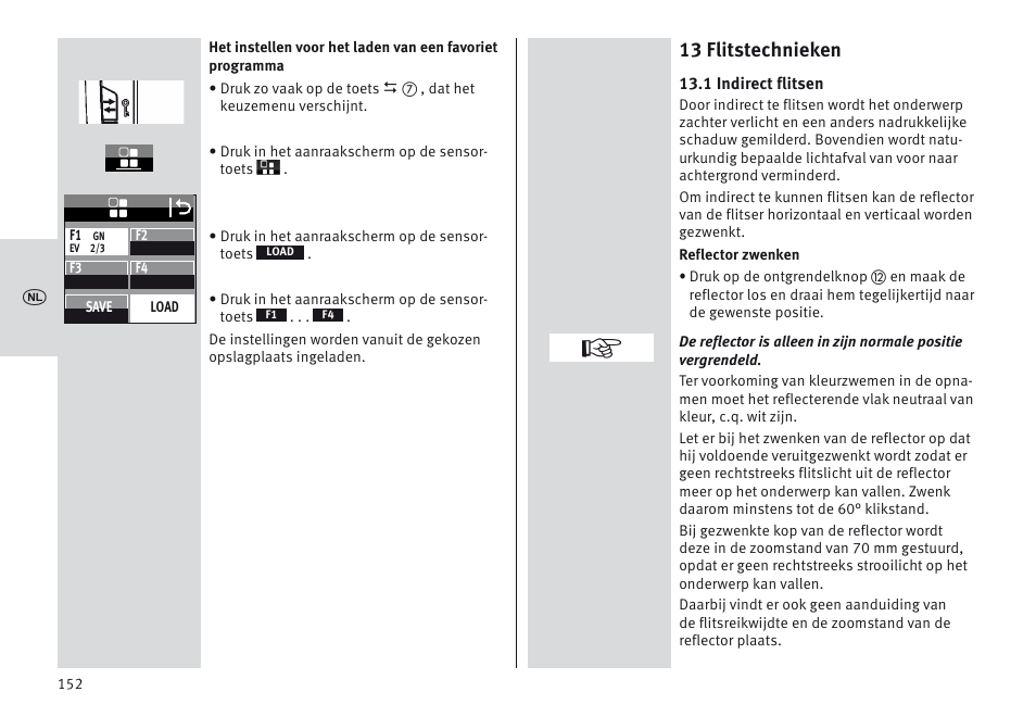 13 flitstechnieken | Metz MECABLITZ 64 AF-1 digital Nikon User Manual | Page 152 / 334