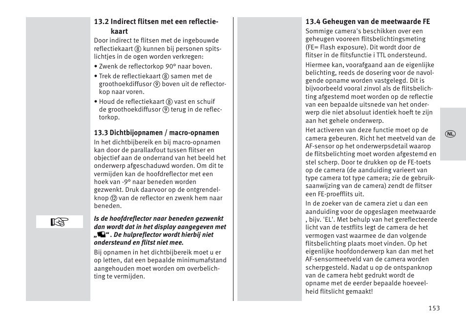 Metz MECABLITZ 64 AF-1 digital Nikon User Manual | Page 153 / 334