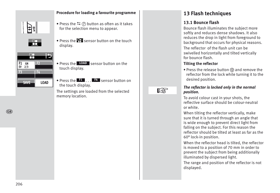 13 flash techniques | Metz MECABLITZ 64 AF-1 digital Nikon User Manual | Page 206 / 334