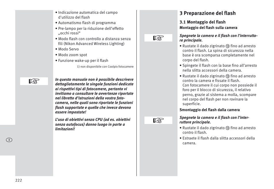 Metz MECABLITZ 64 AF-1 digital Nikon User Manual | Page 222 / 334