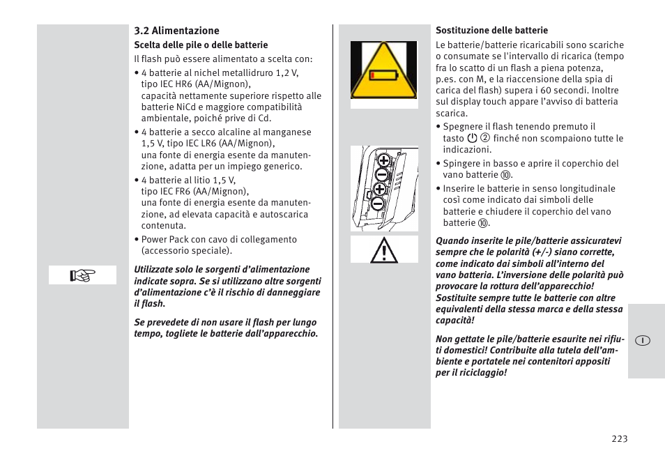 Metz MECABLITZ 64 AF-1 digital Nikon User Manual | Page 223 / 334