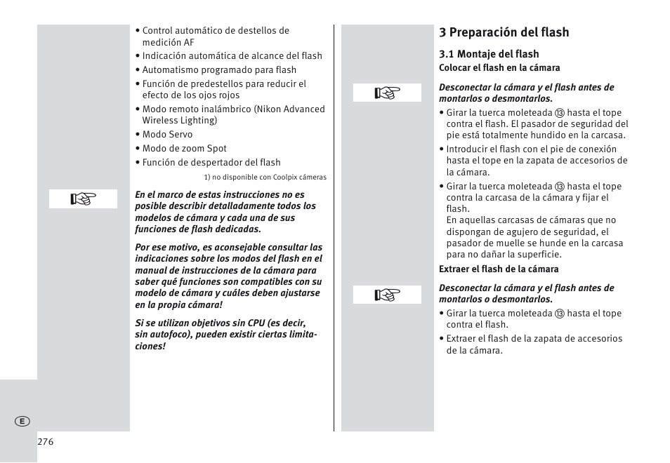 Metz MECABLITZ 64 AF-1 digital Nikon User Manual | Page 276 / 334