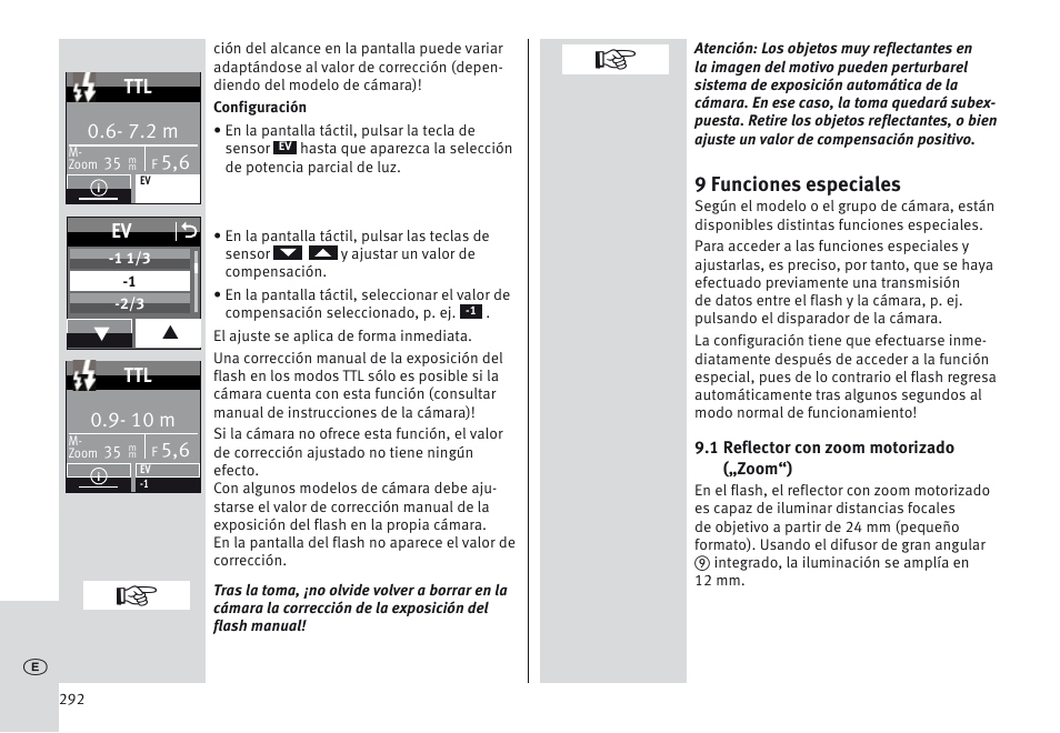 Metz MECABLITZ 64 AF-1 digital Nikon User Manual | Page 292 / 334