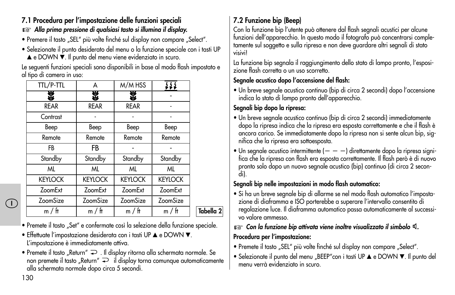 Metz MECABLITZ 58 AF-1 digital Pentax User Manual | Page 130 / 190