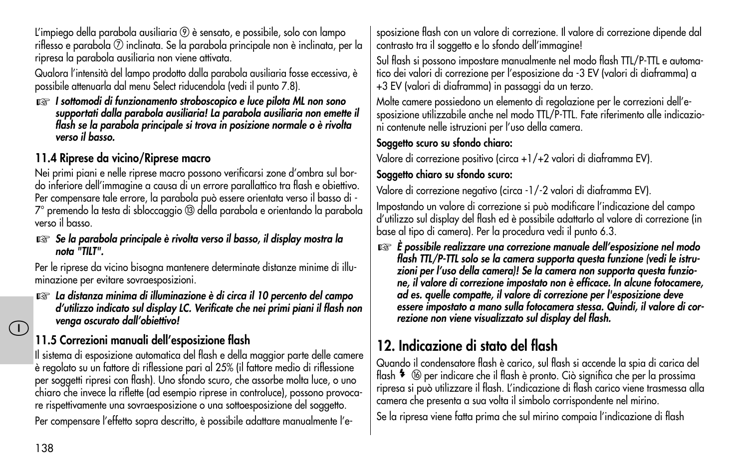 Metz MECABLITZ 58 AF-1 digital Pentax User Manual | Page 138 / 190