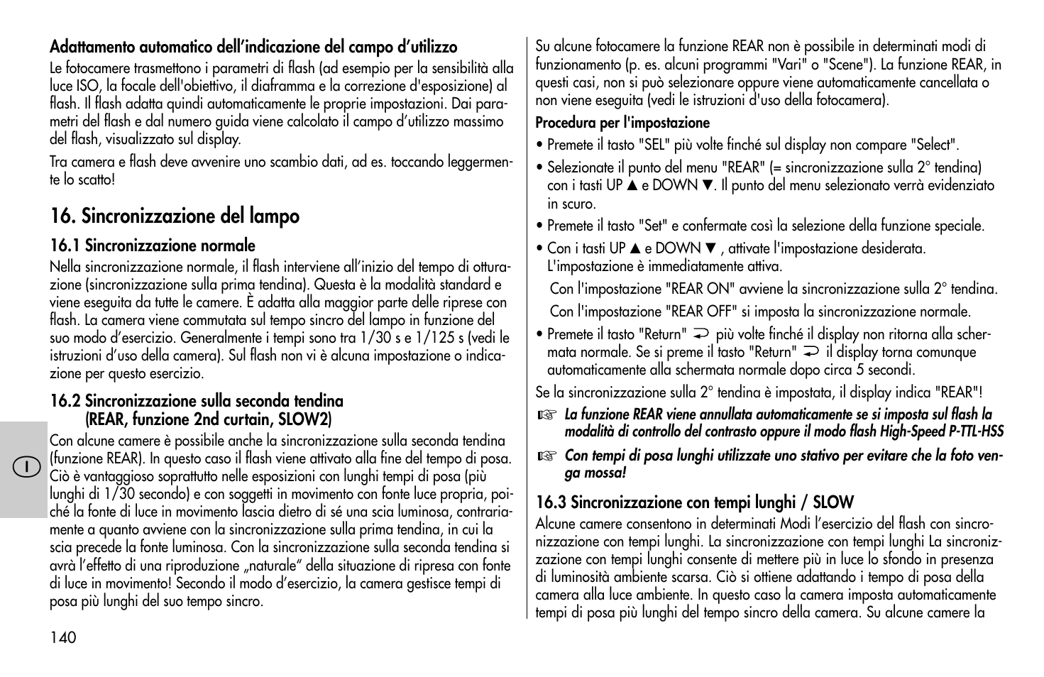 Metz MECABLITZ 58 AF-1 digital Pentax User Manual | Page 140 / 190