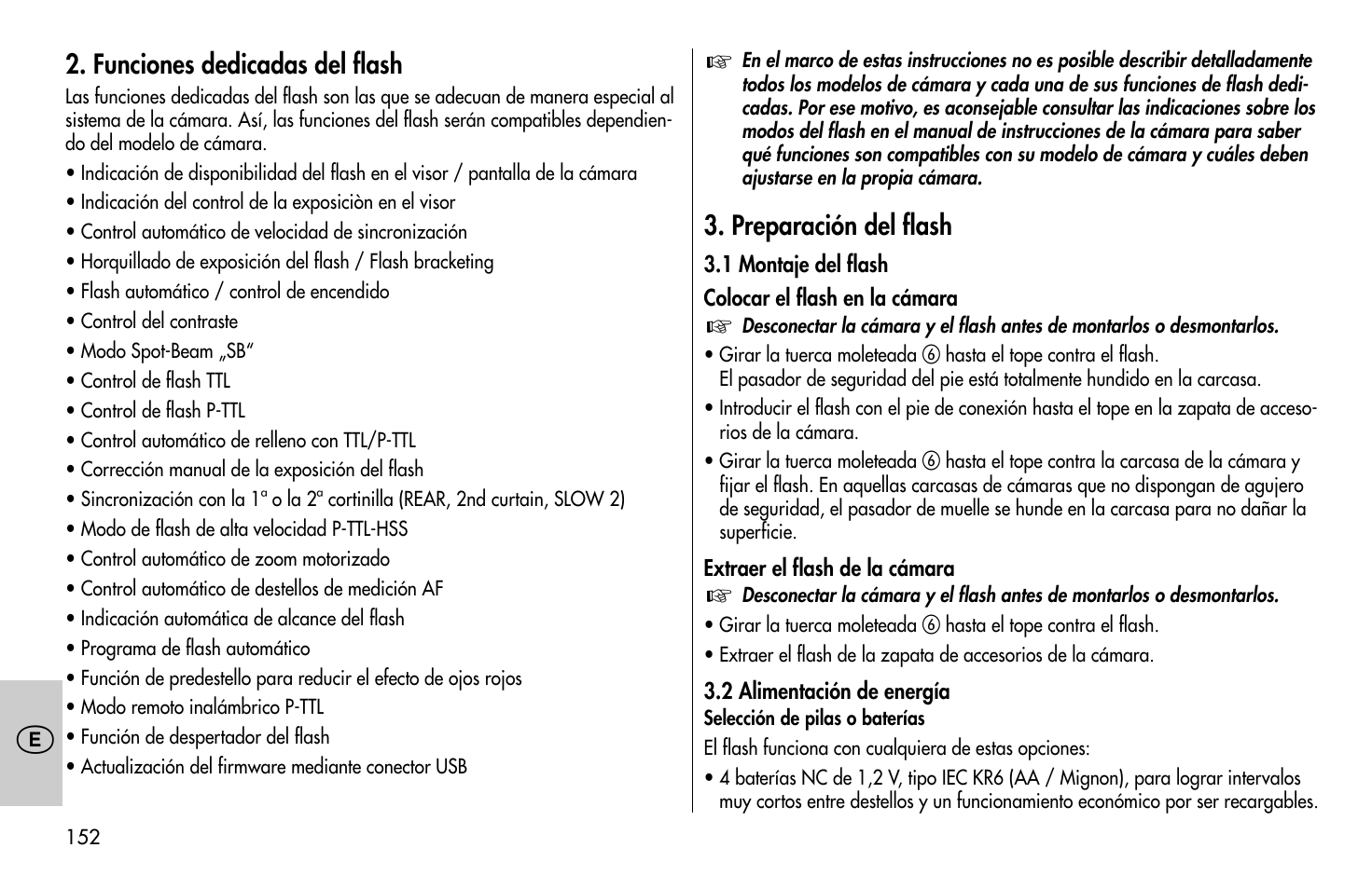 Metz MECABLITZ 58 AF-1 digital Pentax User Manual | Page 152 / 190