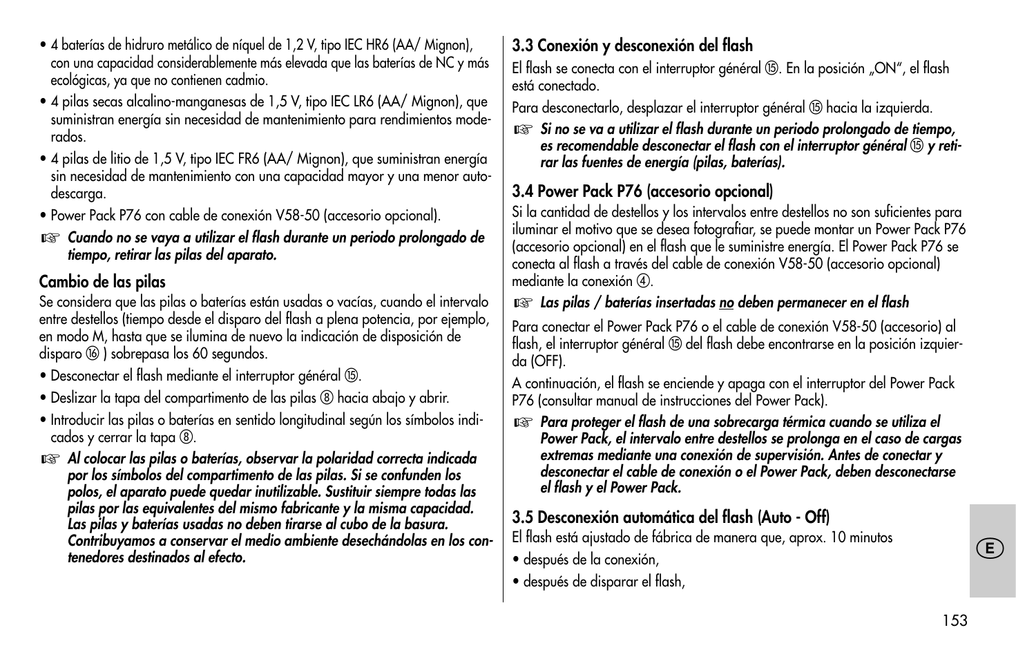 Metz MECABLITZ 58 AF-1 digital Pentax User Manual | Page 153 / 190