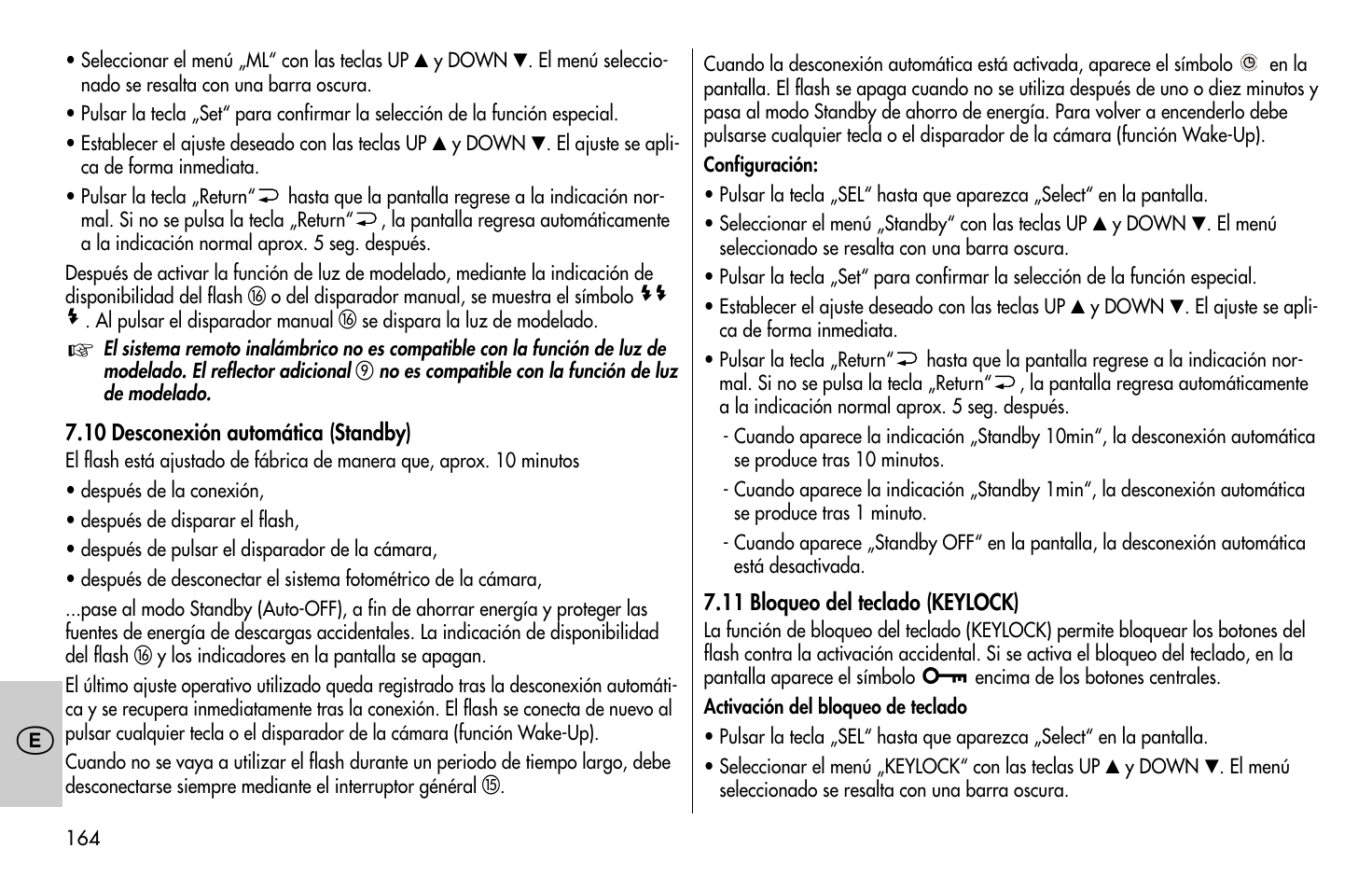 Metz MECABLITZ 58 AF-1 digital Pentax User Manual | Page 164 / 190