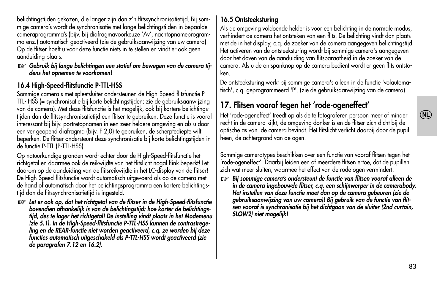 Metz MECABLITZ 58 AF-1 digital Pentax User Manual | Page 83 / 190