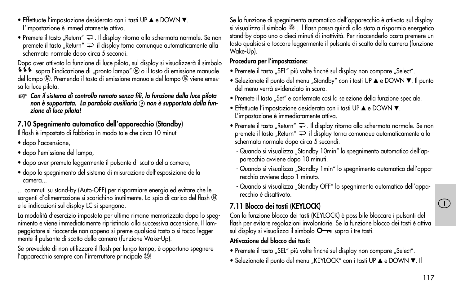 Metz MECABLITZ 58 AF-1 digital Olympus User Manual | Page 117 / 166