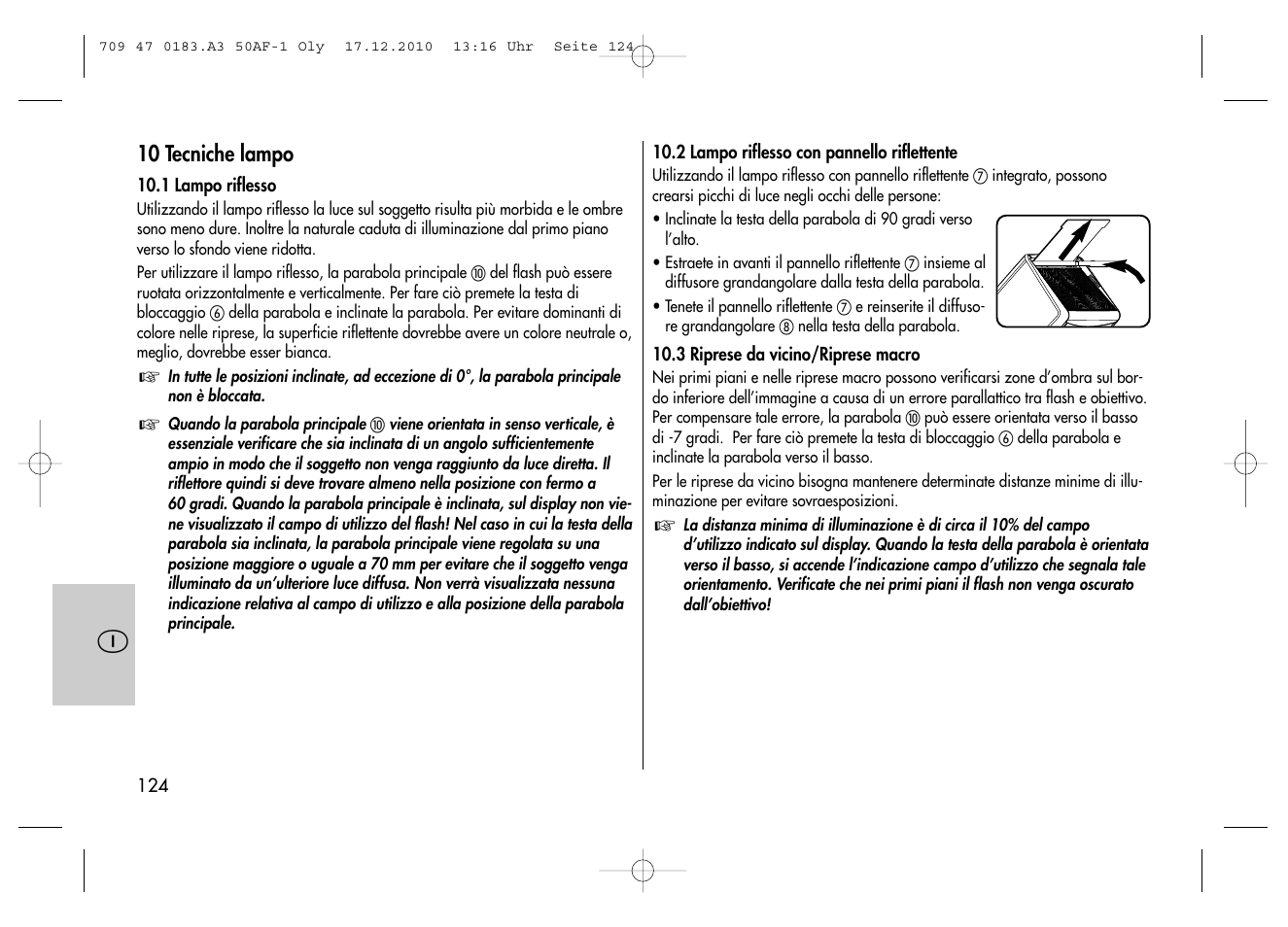 Metz MECABLITZ 50 AF-1 digital Olympus User Manual | Page 124 / 166