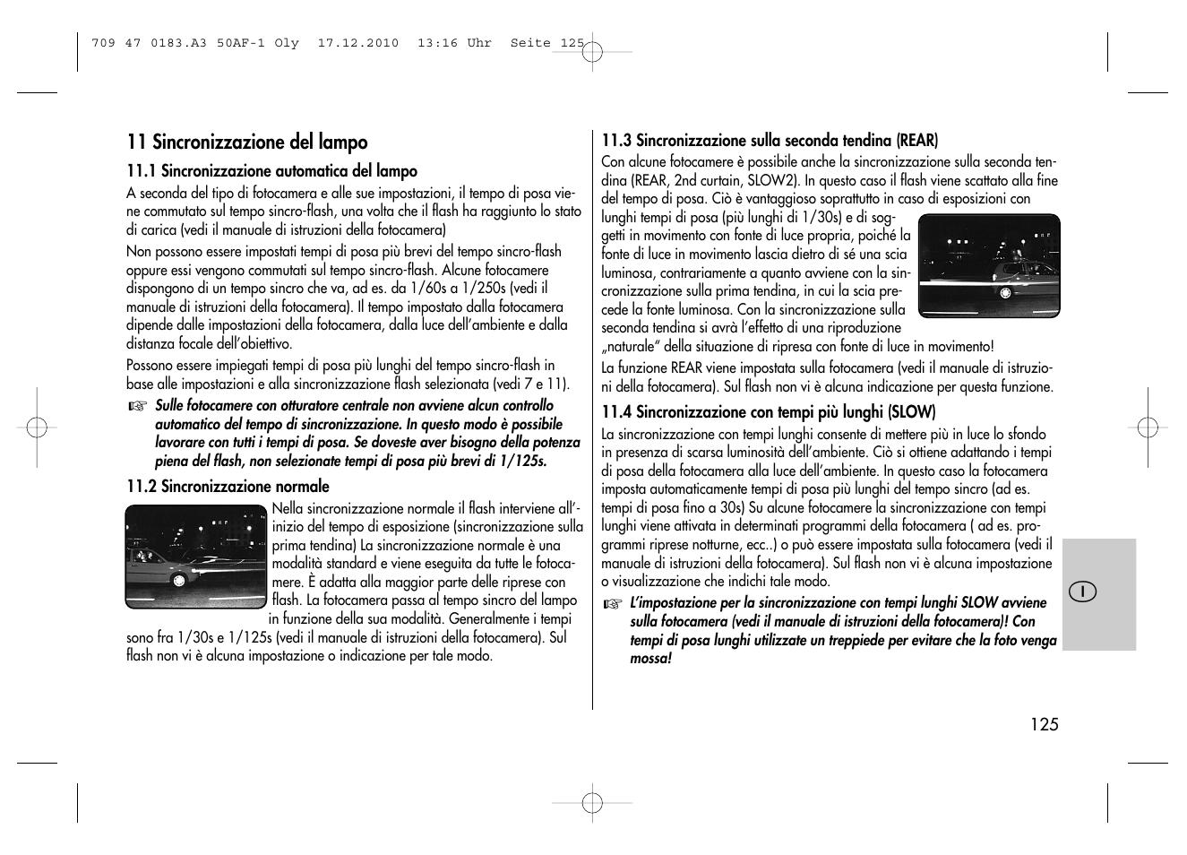 Metz MECABLITZ 50 AF-1 digital Olympus User Manual | Page 125 / 166