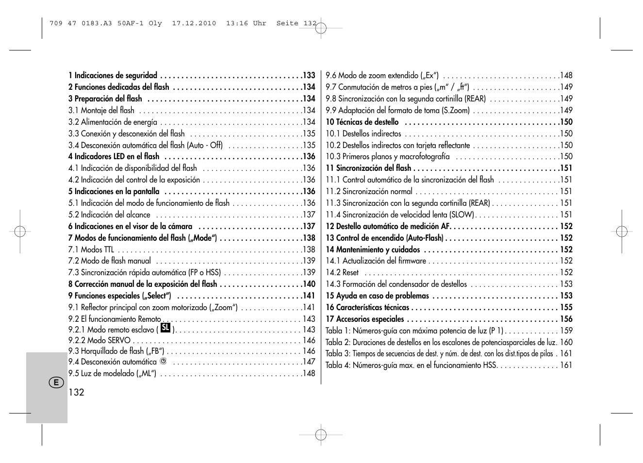 Metz MECABLITZ 50 AF-1 digital Olympus User Manual | Page 132 / 166