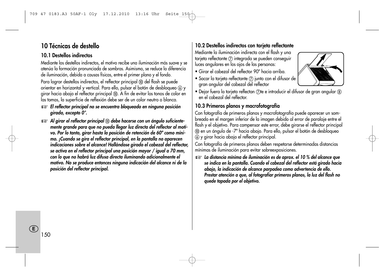 Metz MECABLITZ 50 AF-1 digital Olympus User Manual | Page 150 / 166