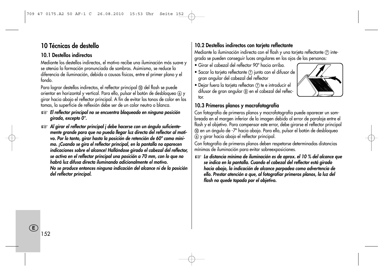 Metz MECABLITZ 50 AF-1 digital Canon User Manual | Page 152 / 174
