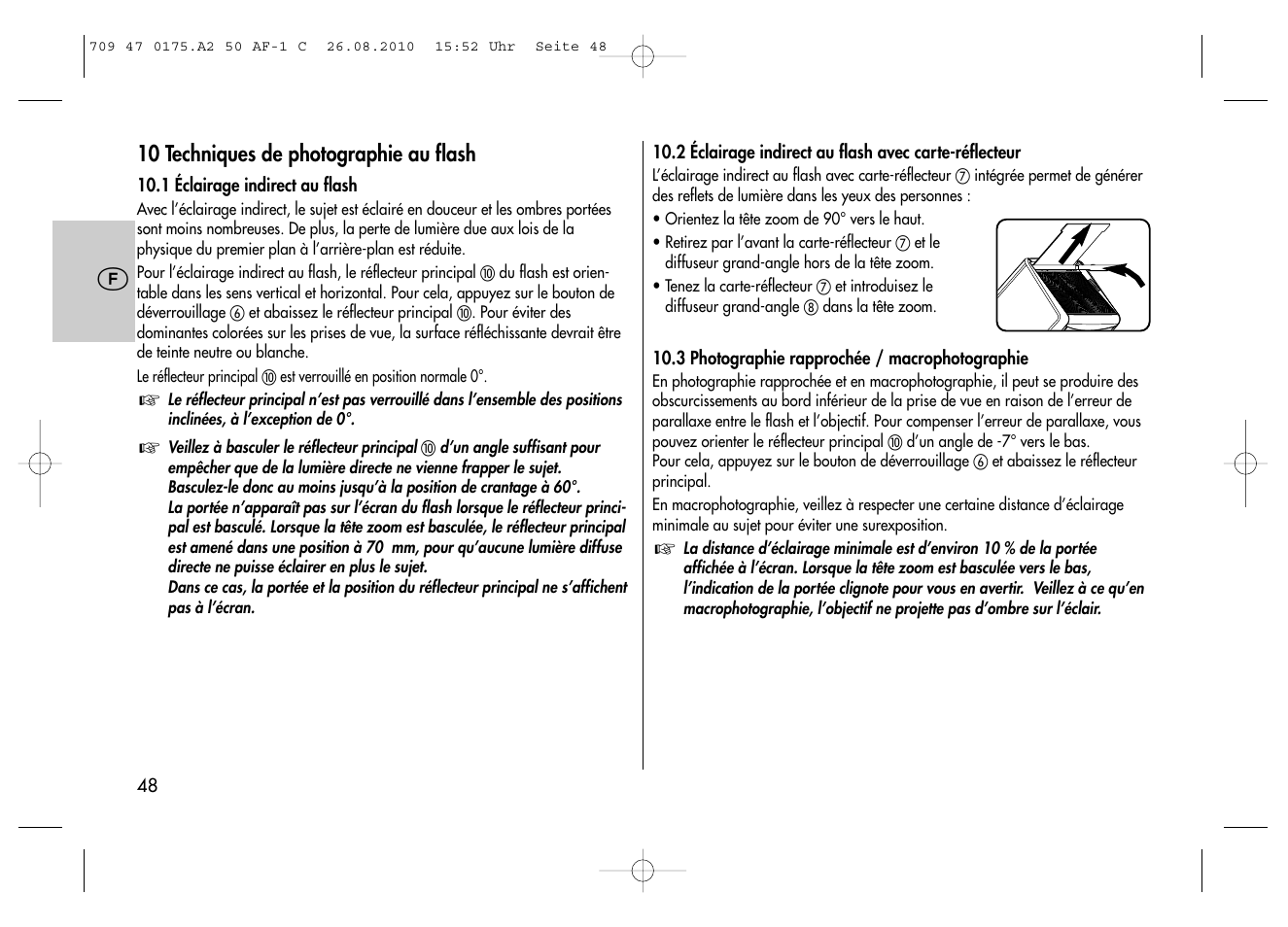 Metz MECABLITZ 50 AF-1 digital Canon User Manual | Page 48 / 174